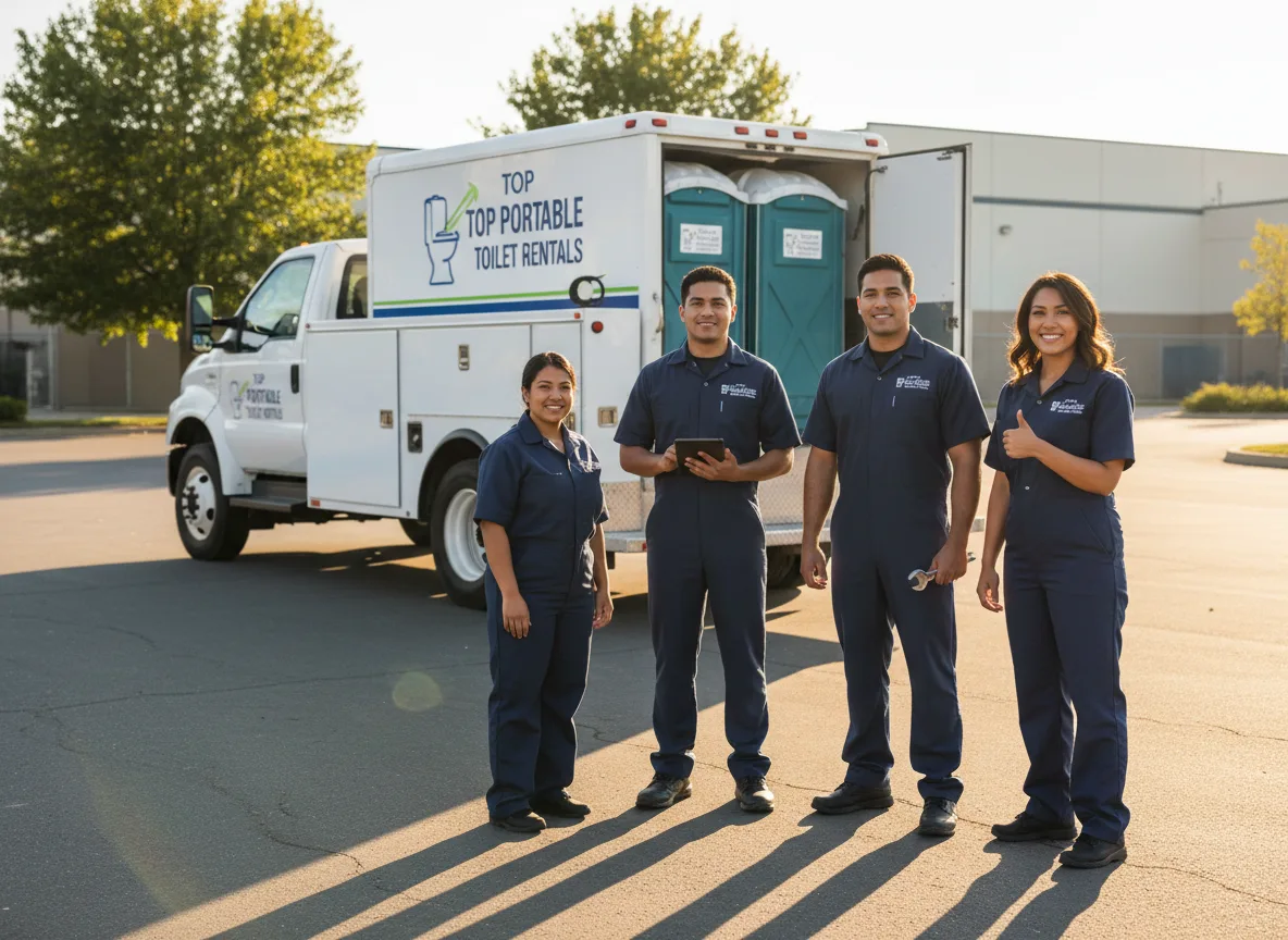 Short Term Porta Potty Rental company in Hamshire, TX